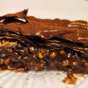 Baklava with Chocolate & Hazelnuts