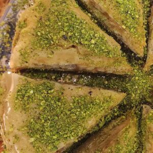 Baklava Sandwich with Pistachios