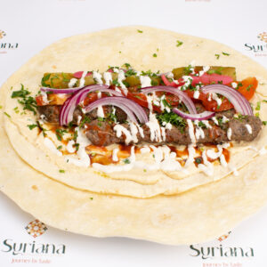 Beef Kebab Wrap