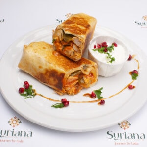 Shawarma wrap scaled